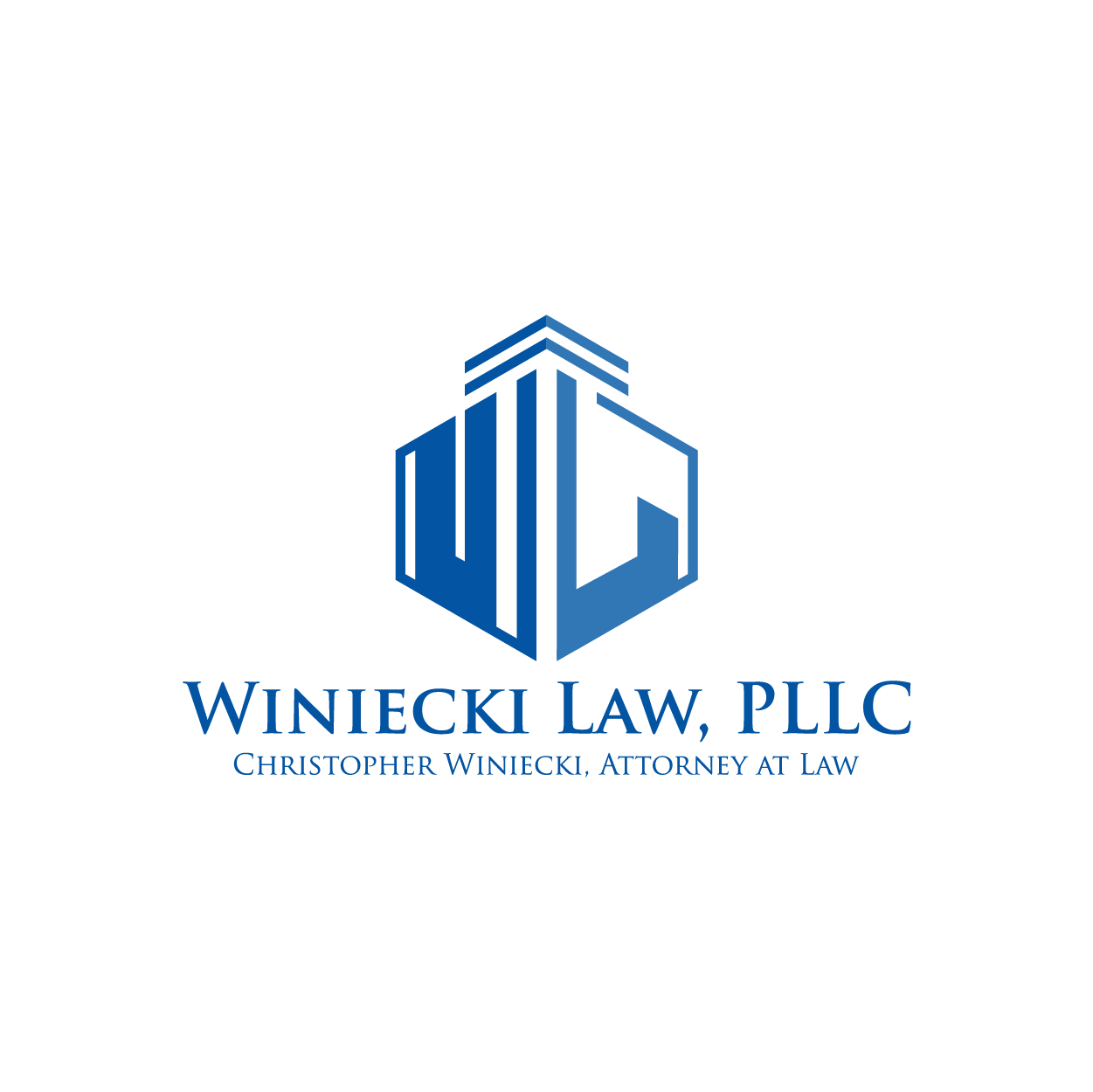 Logo-Design von Fauzan Zainal für Winiecki Law PLLC | Design #36051053
