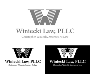 Logo Design by V3H Desing & Ilustration for Winiecki Law PLLC | Design: #36088067