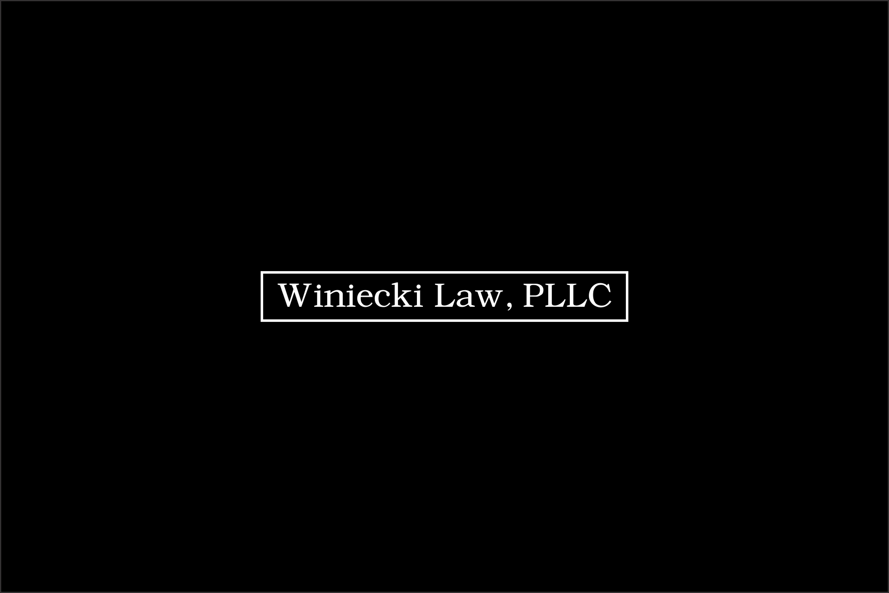 Diseño de Logo por BUNG para Winiecki Law PLLC | Diseño #36100209