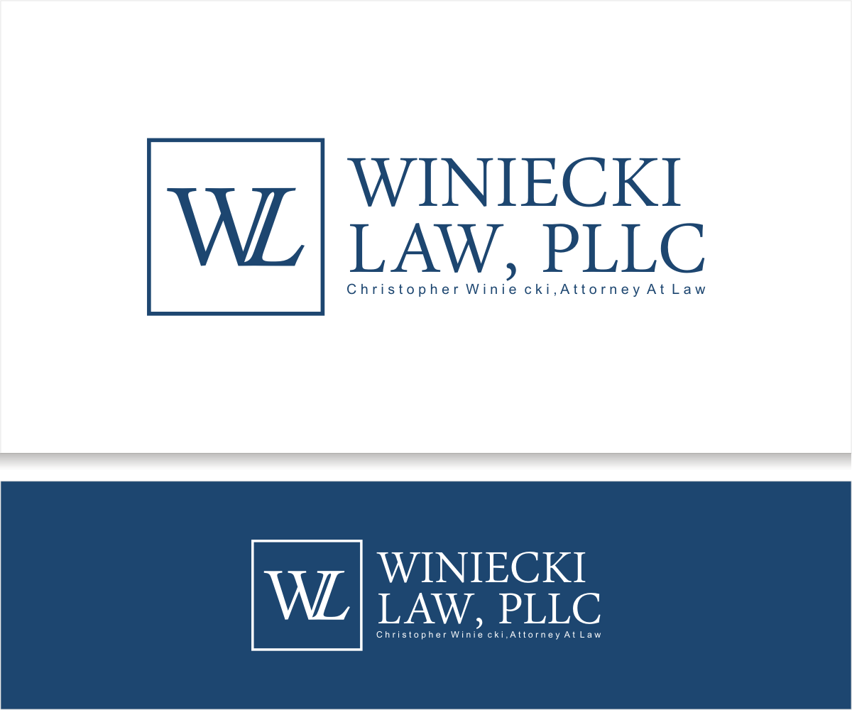 Logo Design by f i l d a for Winiecki Law PLLC | Design #36084006