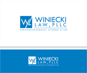 Logo Design by f i l d a for Winiecki Law PLLC | Design: #36084007