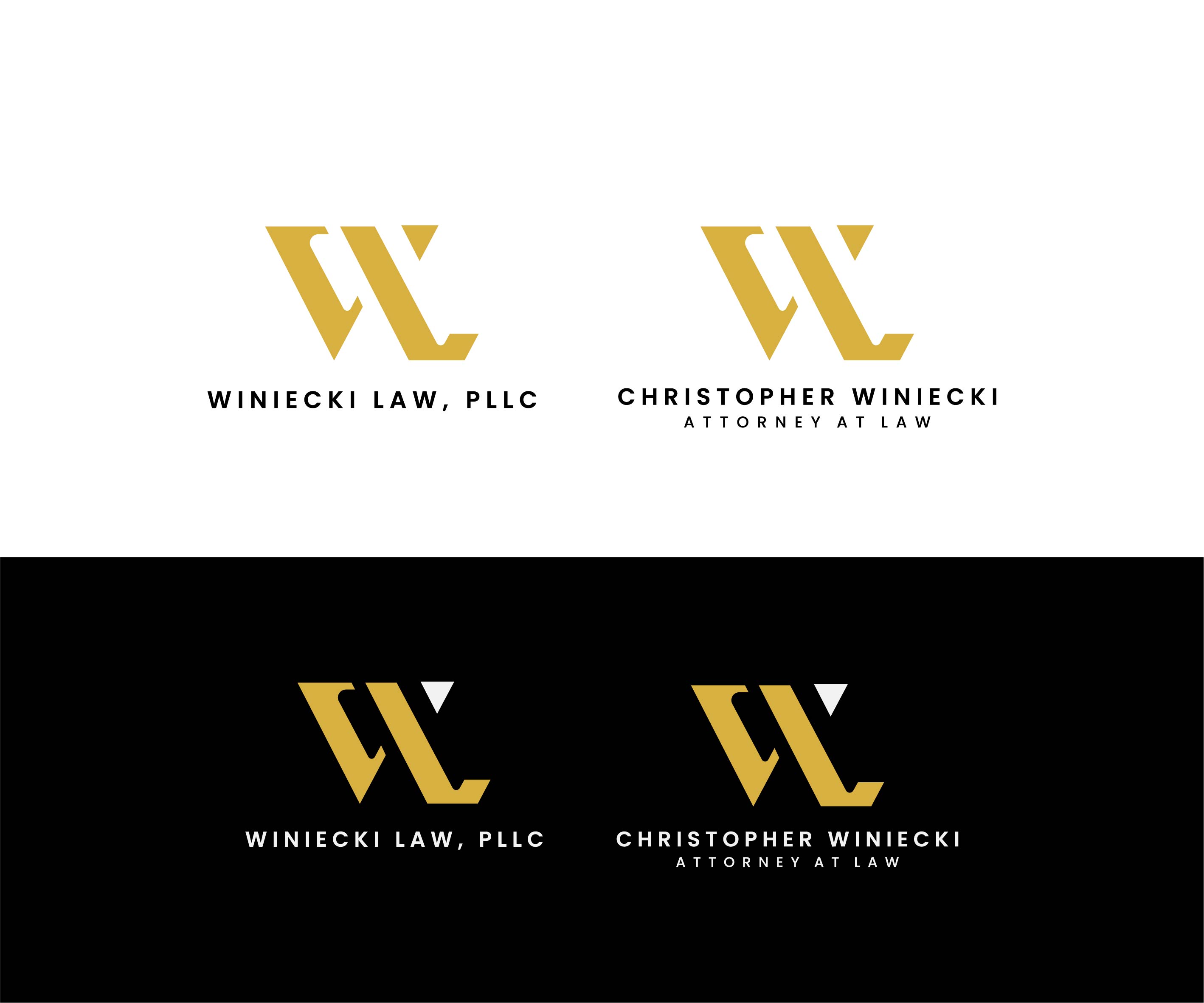 Diseño de Logo por genzo para Winiecki Law PLLC | Diseño #36101318