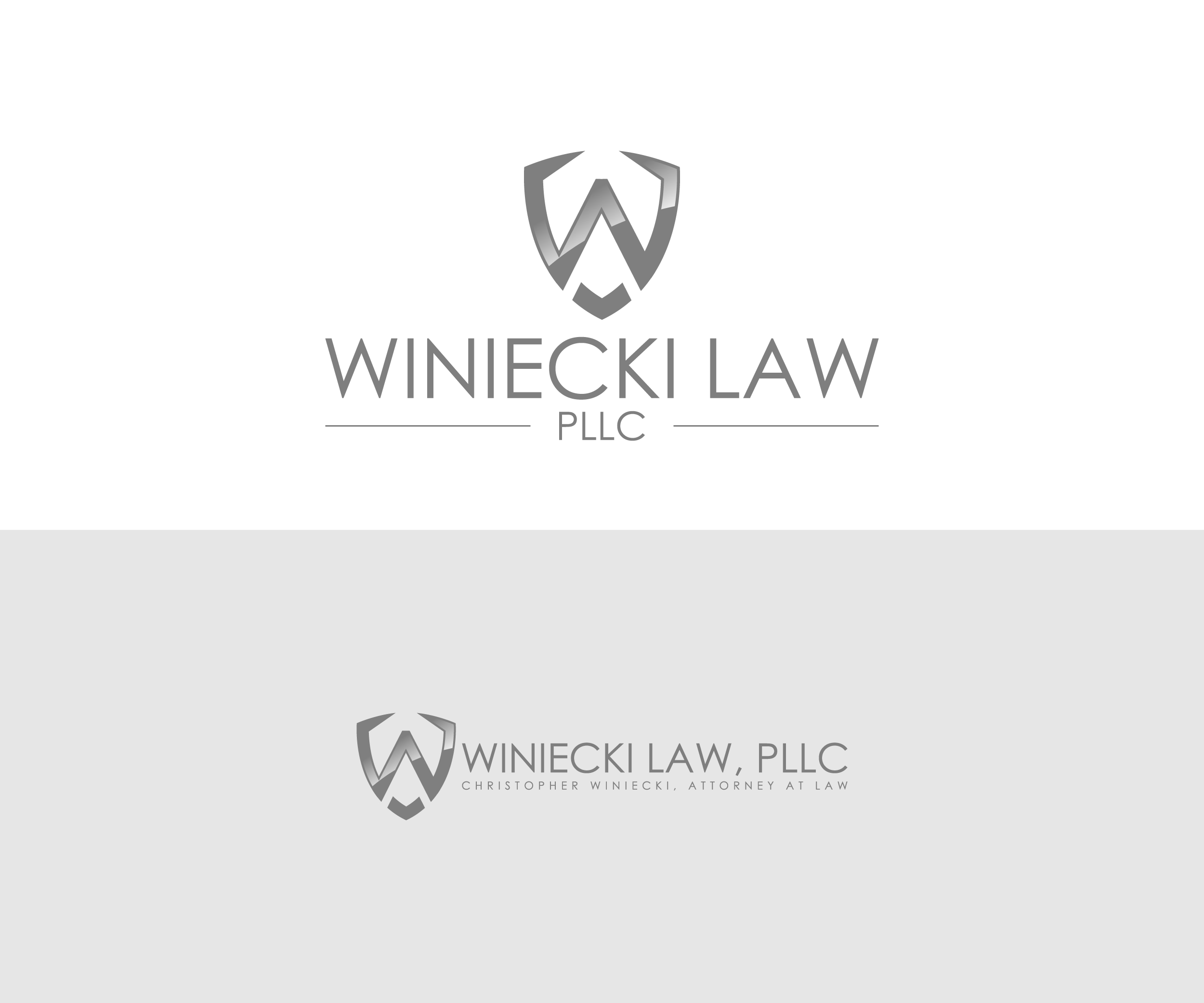 Logo Design by Didi Purwadi for Winiecki Law PLLC | Design #36116009