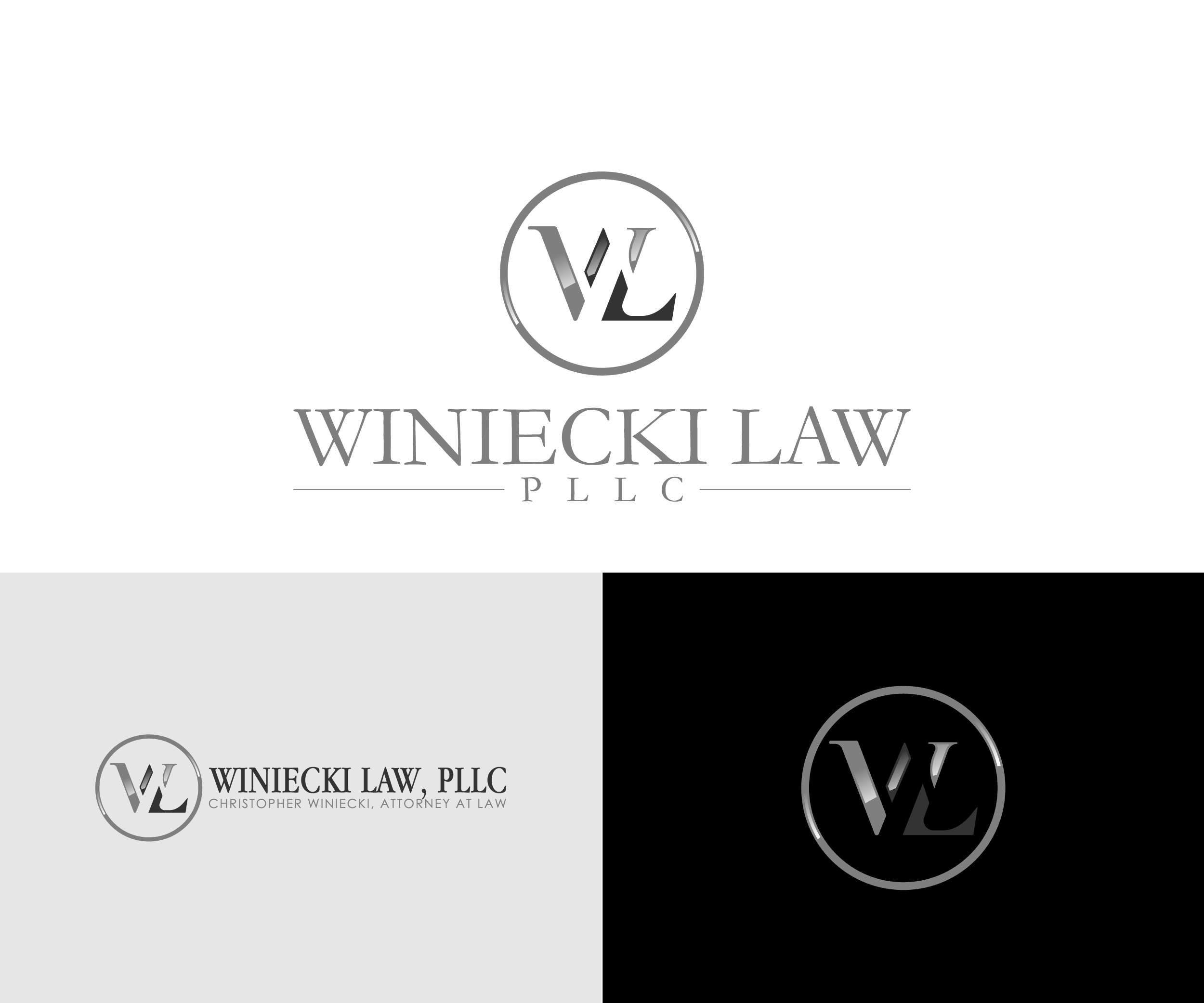 Diseño de Logo por Didi Purwadi para Winiecki Law PLLC | Diseño #36116031