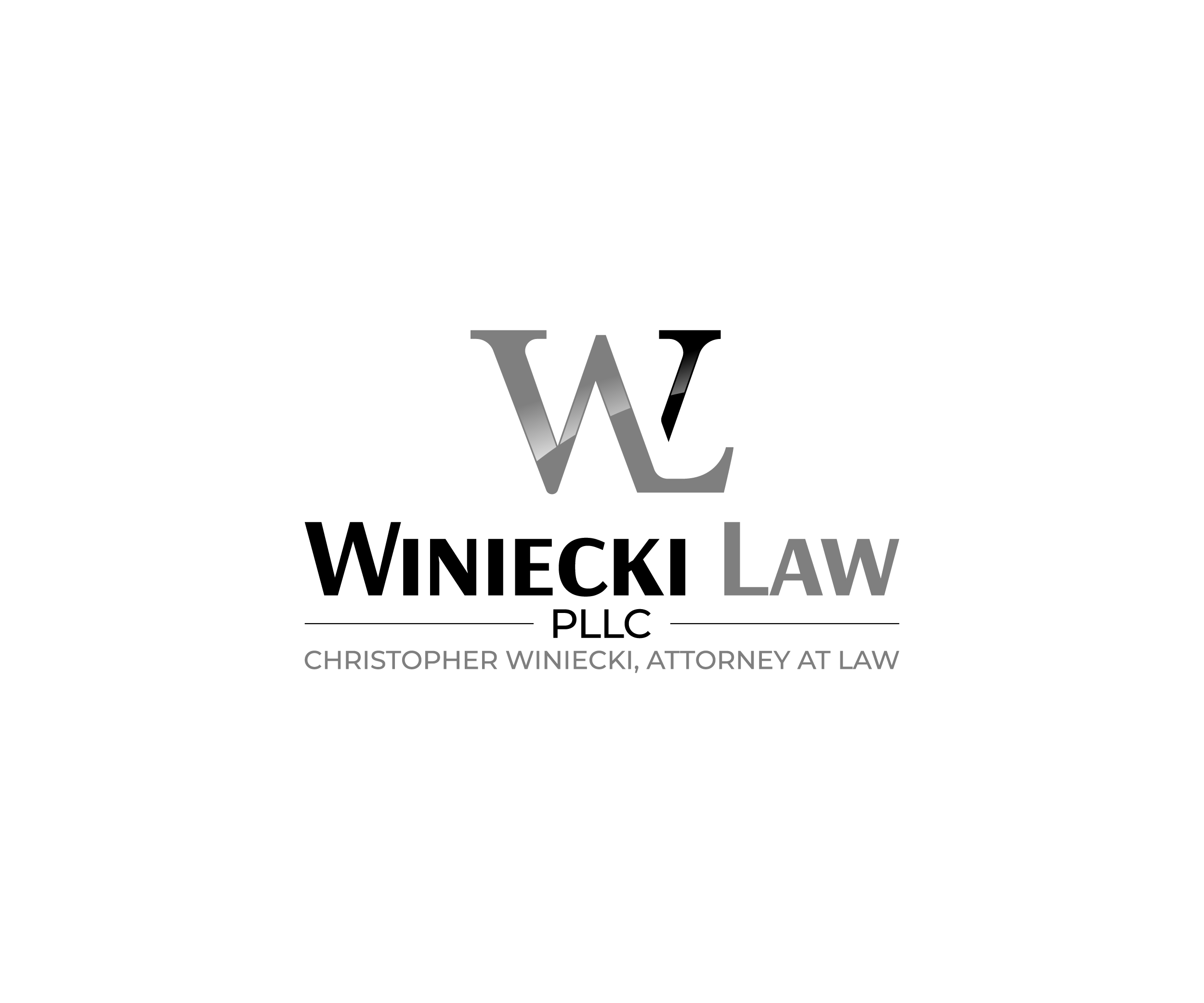 Logo Design by Didi Purwadi for Winiecki Law PLLC | Design #36116045