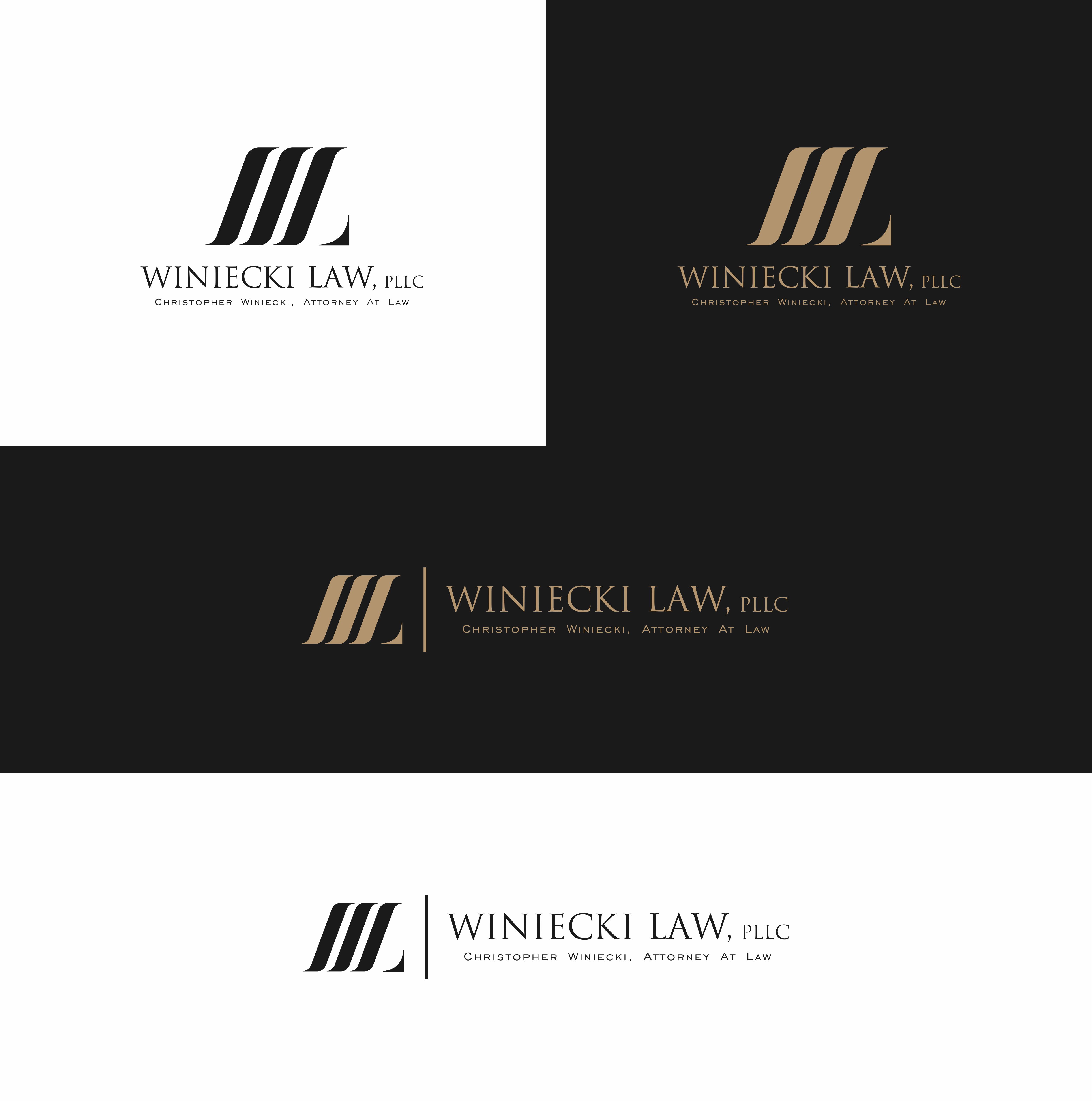 Logo Design by Adi firadika for Winiecki Law PLLC | Design #36120947