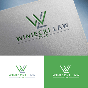 Logo Design by UMBRA Designs for Winiecki Law PLLC | Design: #36137961