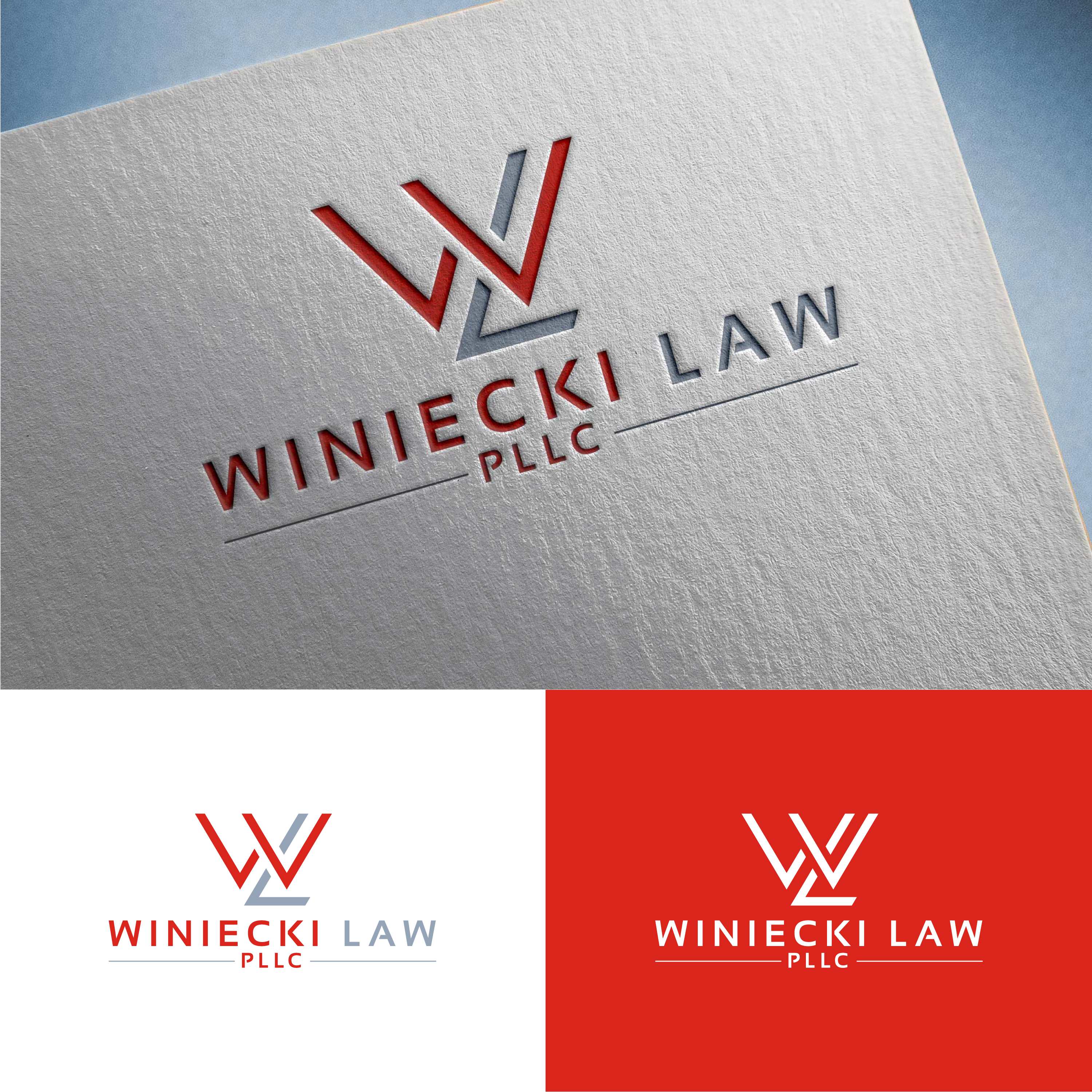Logo Design by UMBRA Designs for Winiecki Law PLLC | Design #36137962
