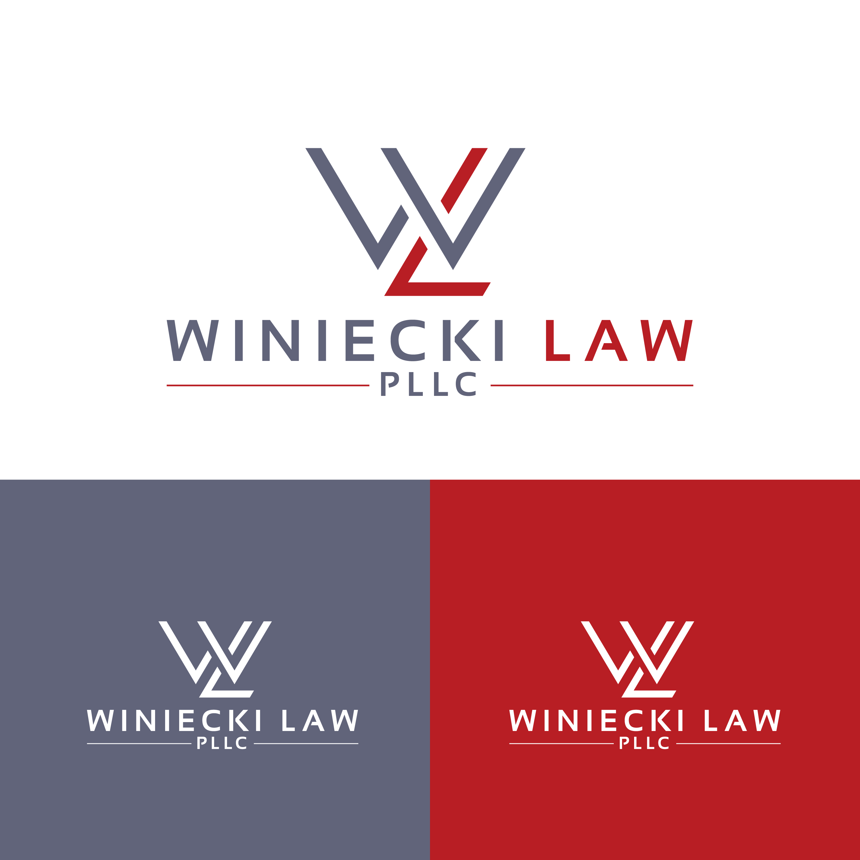 Design de Logo par UMBRA Designs pour Winiecki Law PLLC | Design #36139365