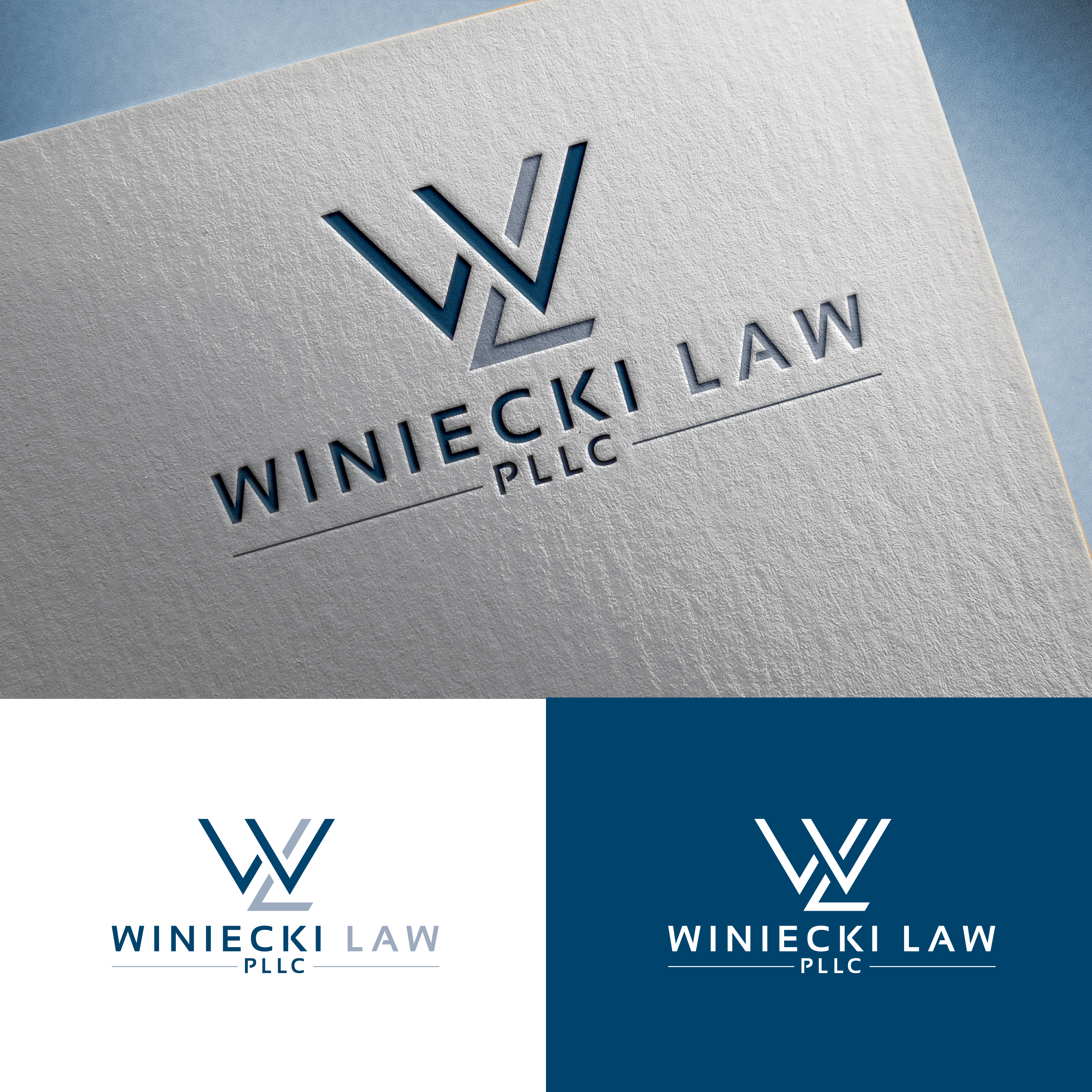 Logo Design by UMBRA Designs for Winiecki Law PLLC | Design #36140072