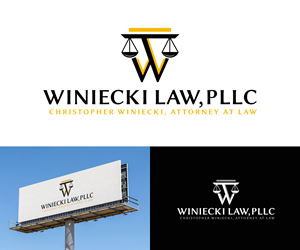 Logo Design by Ansh Design for Winiecki Law PLLC | Design: #36054708
