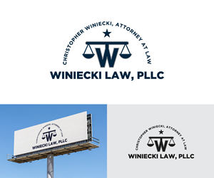 Logo Design by Ansh Design for Winiecki Law PLLC | Design: #36054709