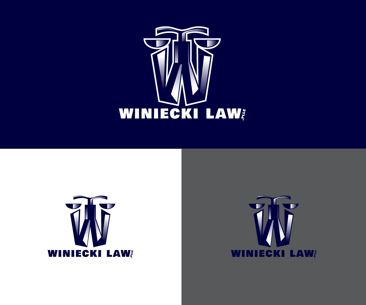 Diseño de Logo por Ansh Design para Winiecki Law PLLC | Diseño #36054710