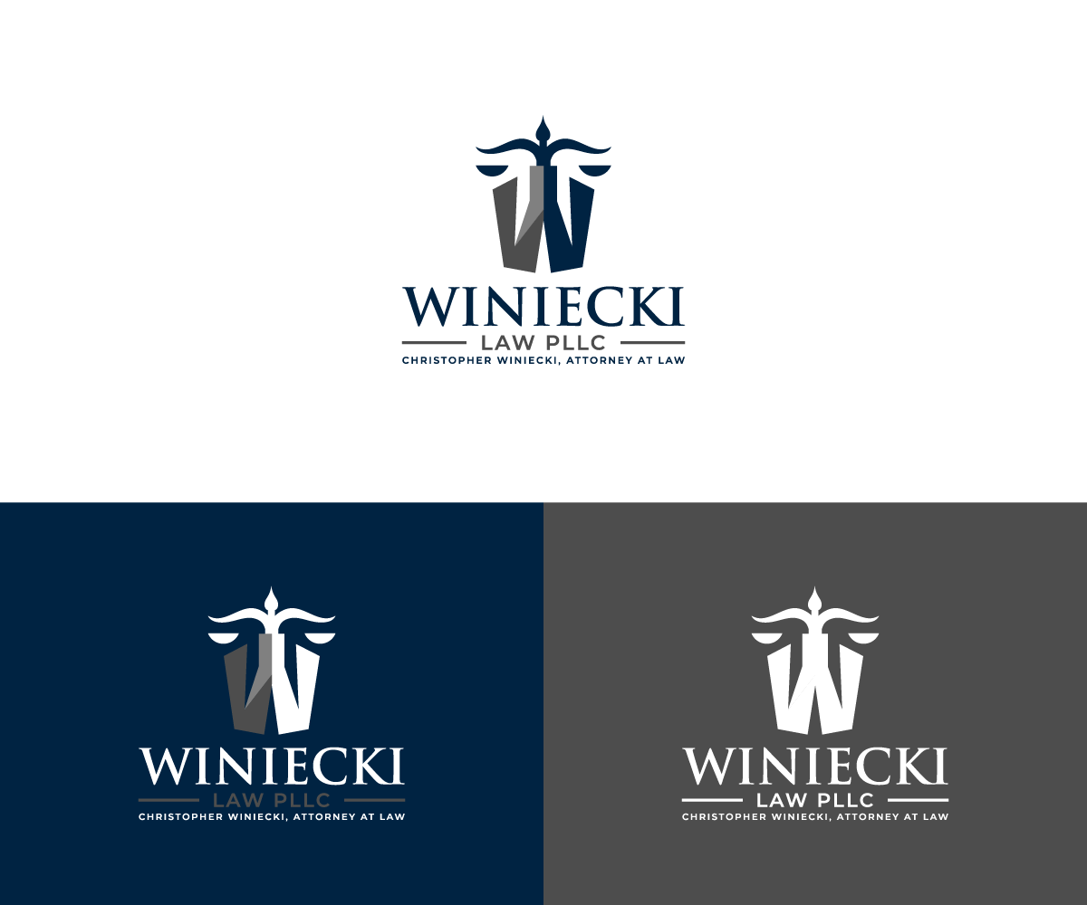 Diseño de Logo por Ayub Zafar para Winiecki Law PLLC | Diseño #36064307