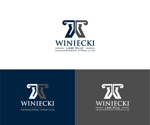 Logo Design by Ayub Zafar for Winiecki Law PLLC | Design: #36064309