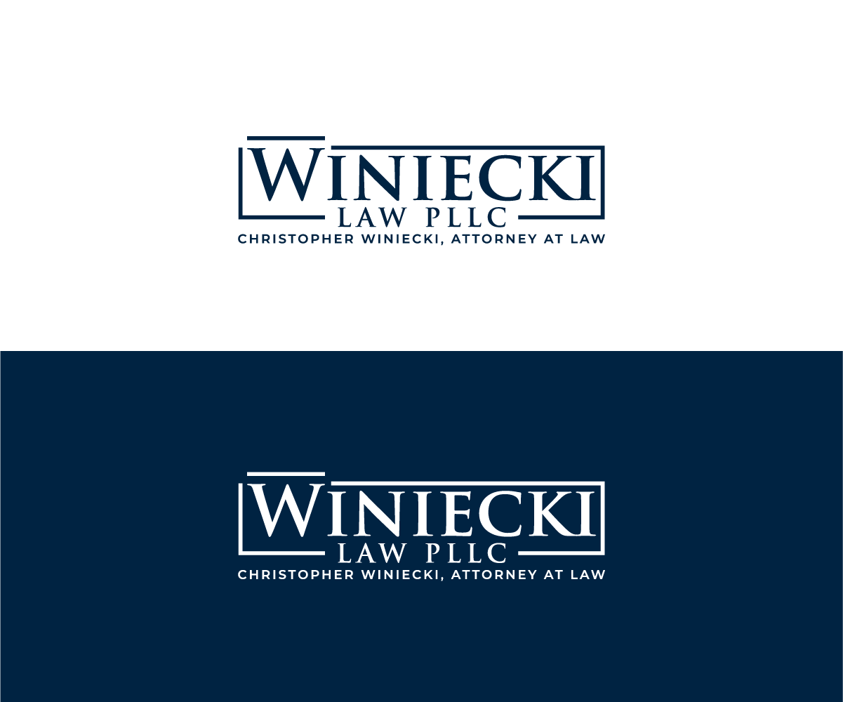 Diseño de Logo por Ayub Zafar para Winiecki Law PLLC | Diseño #36064312