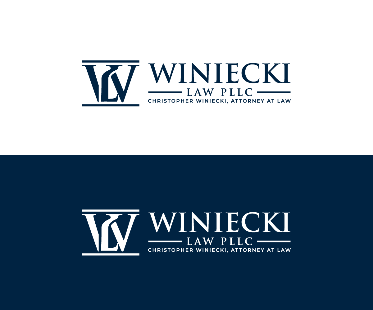 Diseño de Logo por Ayub Zafar para Winiecki Law PLLC | Diseño #36064315