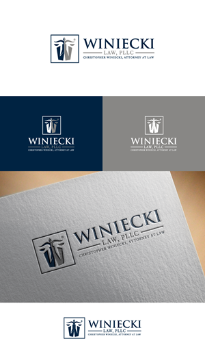 Logo Design by Ayub Zafar for Winiecki Law PLLC | Design: #36064318