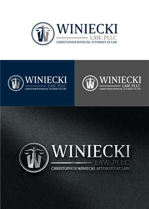 Logo Design by Ayub Zafar for Winiecki Law PLLC | Design: #36064324