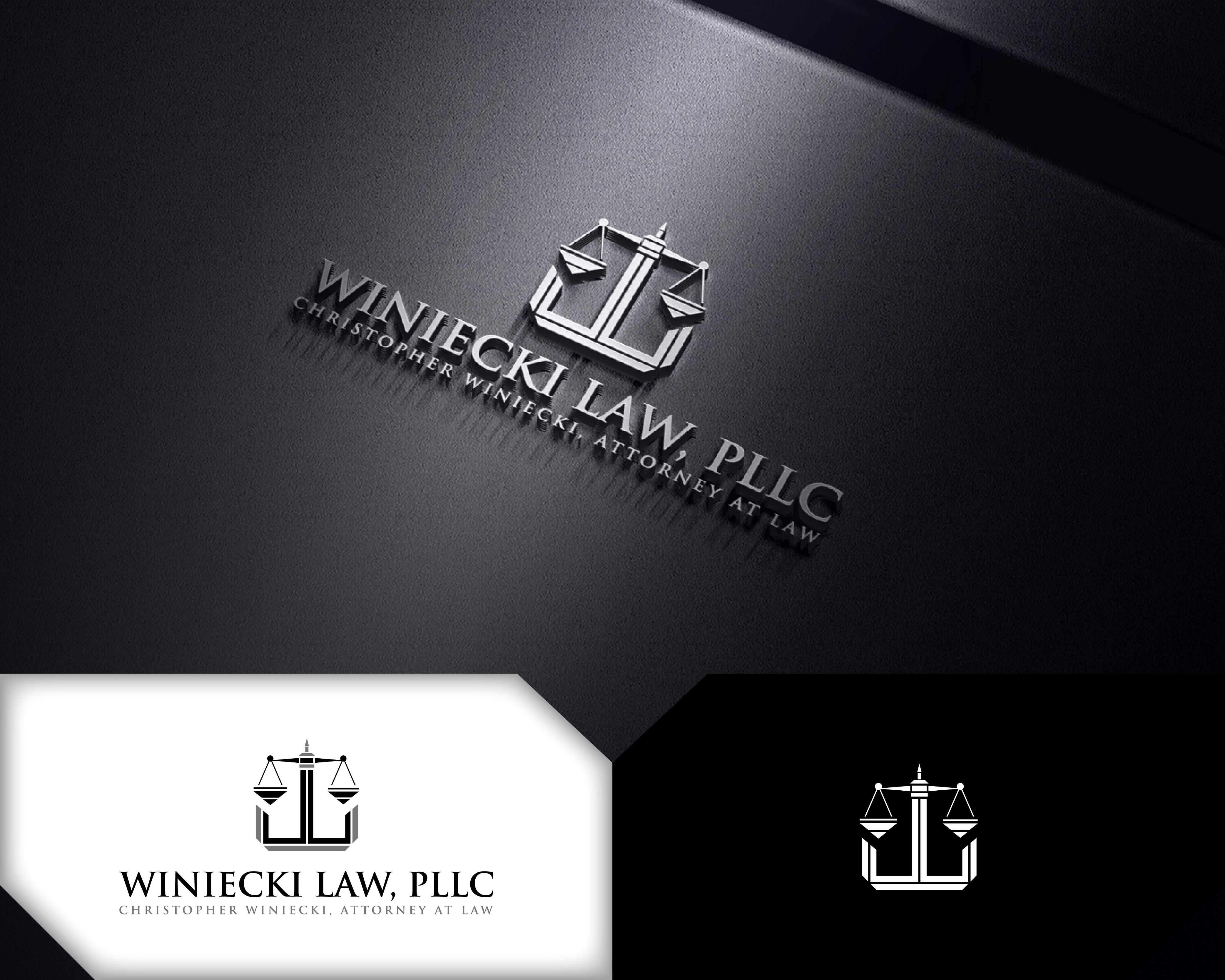 Diseño de Logo por Riad | Branding & Logo Expert para Winiecki Law PLLC | Diseño #36078538