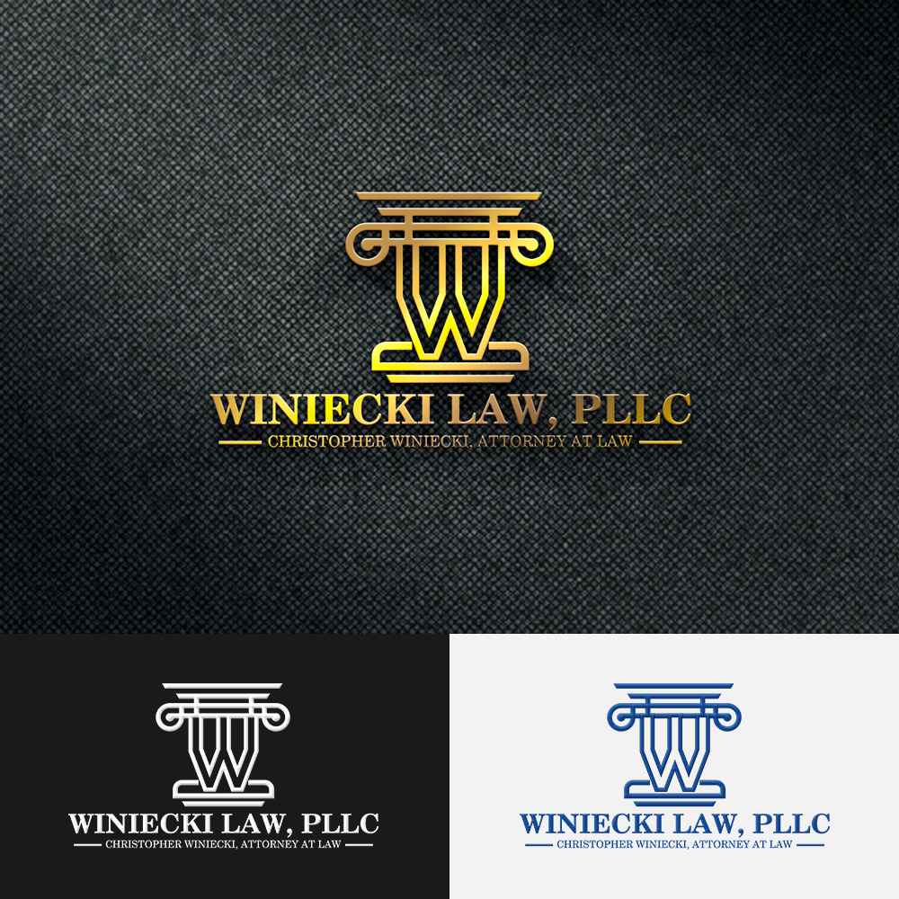 Logo Design by teddyakka for Winiecki Law PLLC | Design #36088141
