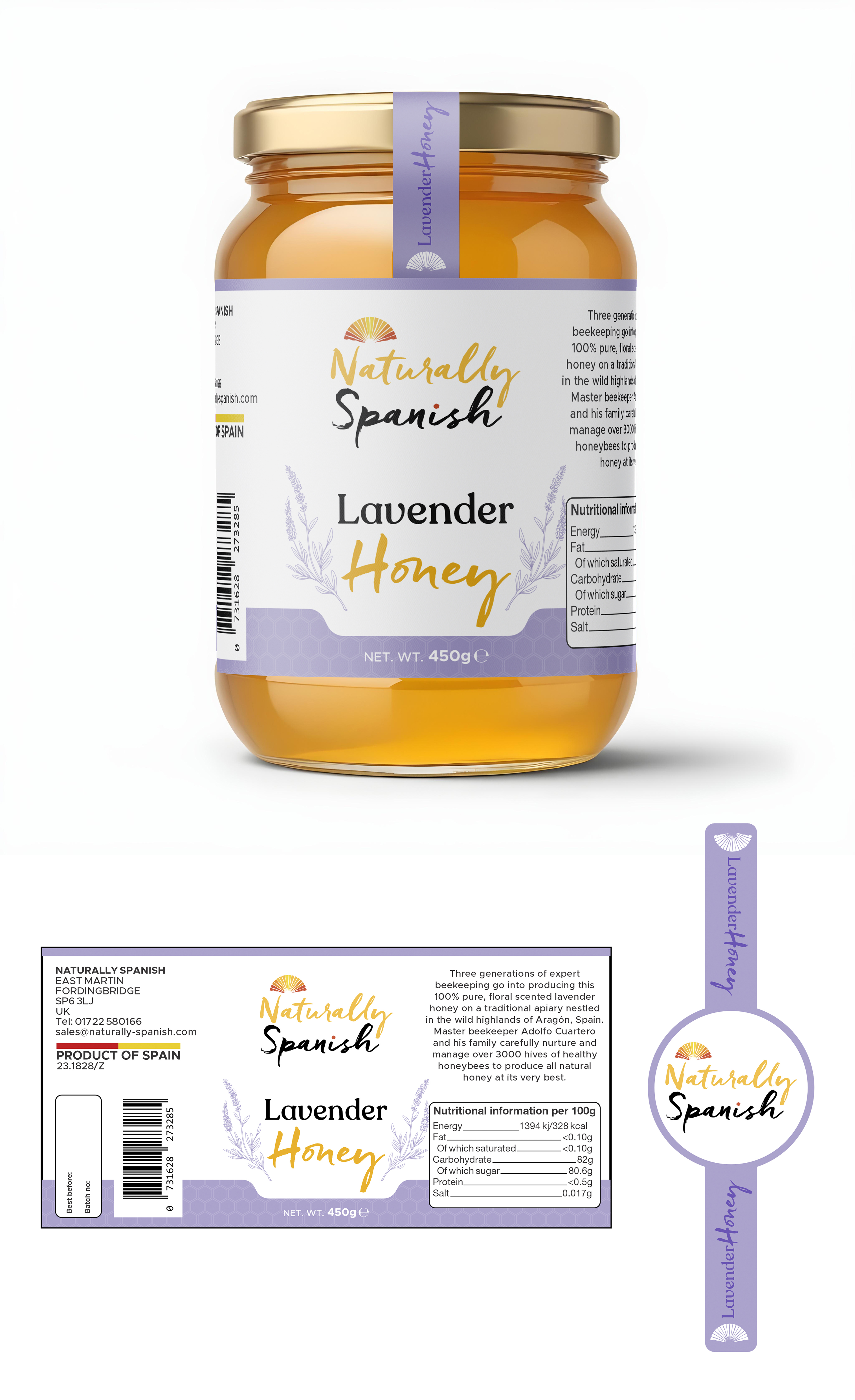 Label Design by Jose Loaiza for James Foods SL | Design #36071812