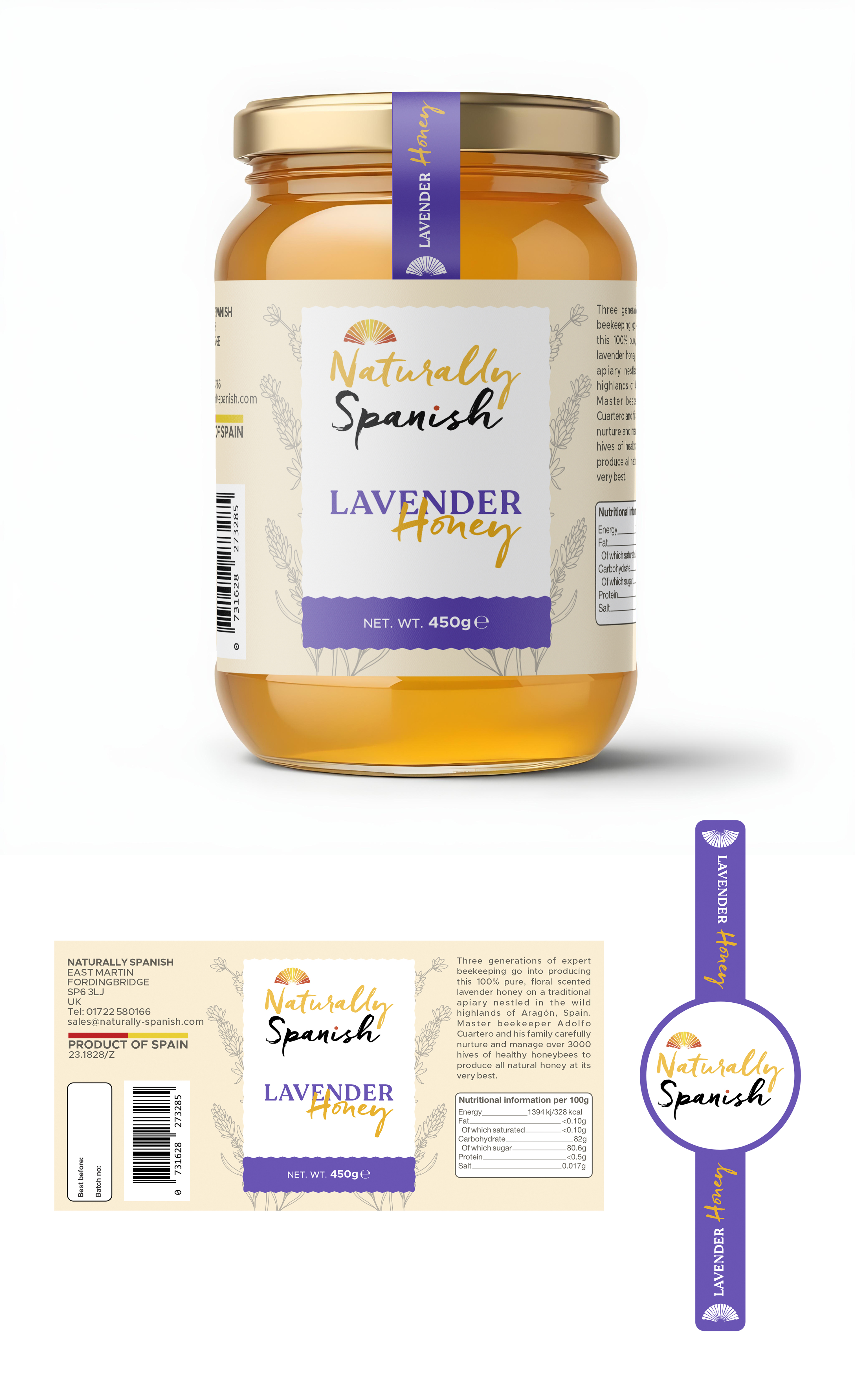 Label Design by Jose Loaiza for James Foods SL | Design #36071872