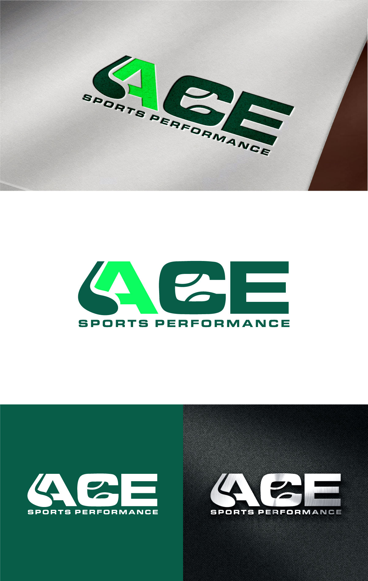 Logo Design by 99 Art.. for Ace Sports Performance  | Design #36042955