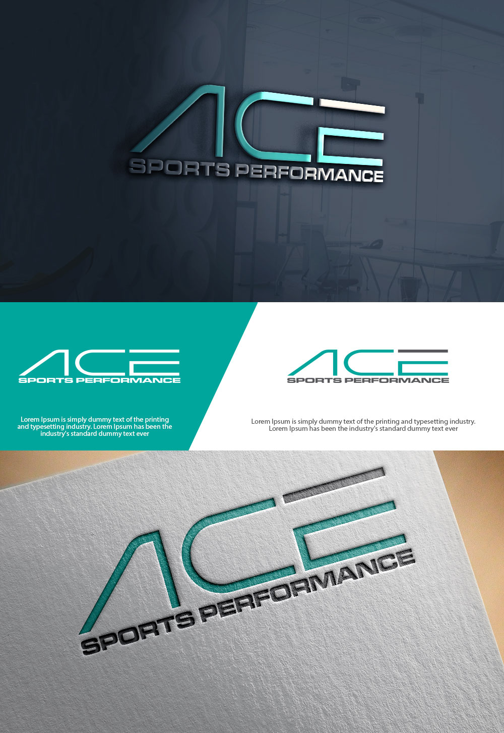 Logo-Design von sulemani  creation für Ace Sports Performance  | Design #36041629