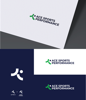 Logo Design by Abu Zaid Design for Ace Sports Performance  | Design: #36041207