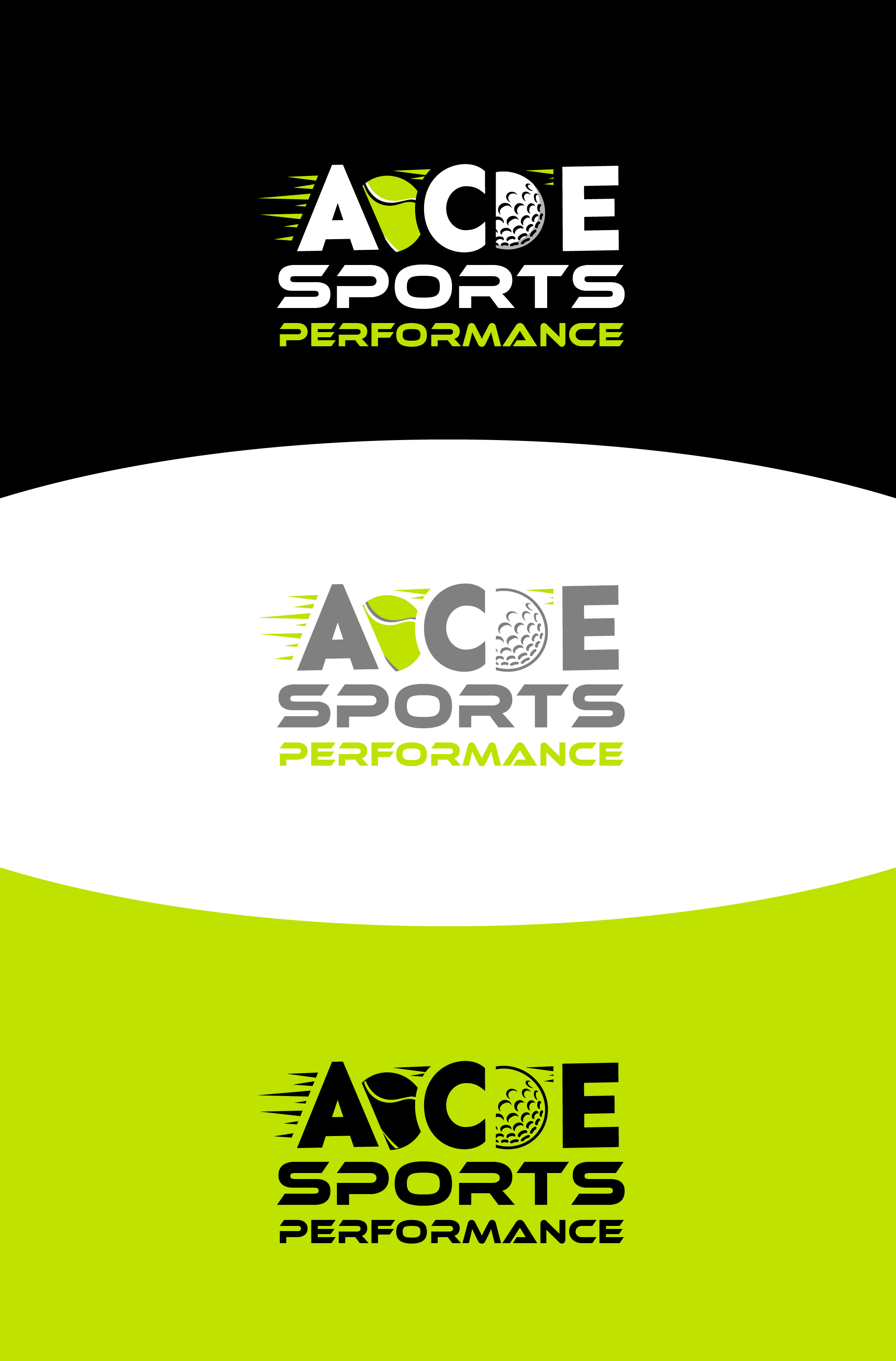Logo Design by KickArt for Ace Sports Performance  | Design #36041867