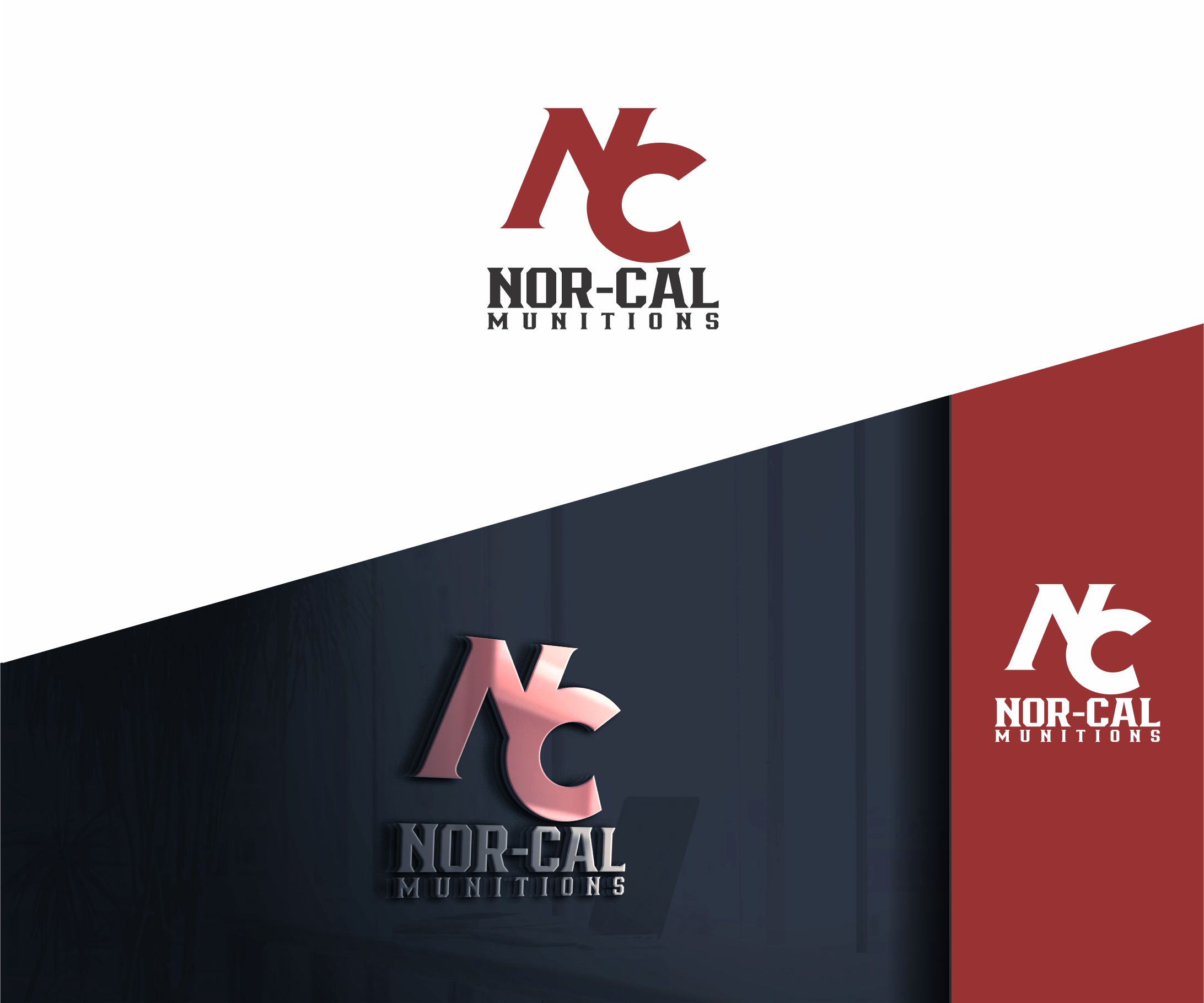 Logo Design by alkaline for DAVIS GUNWORX | Design #36045334