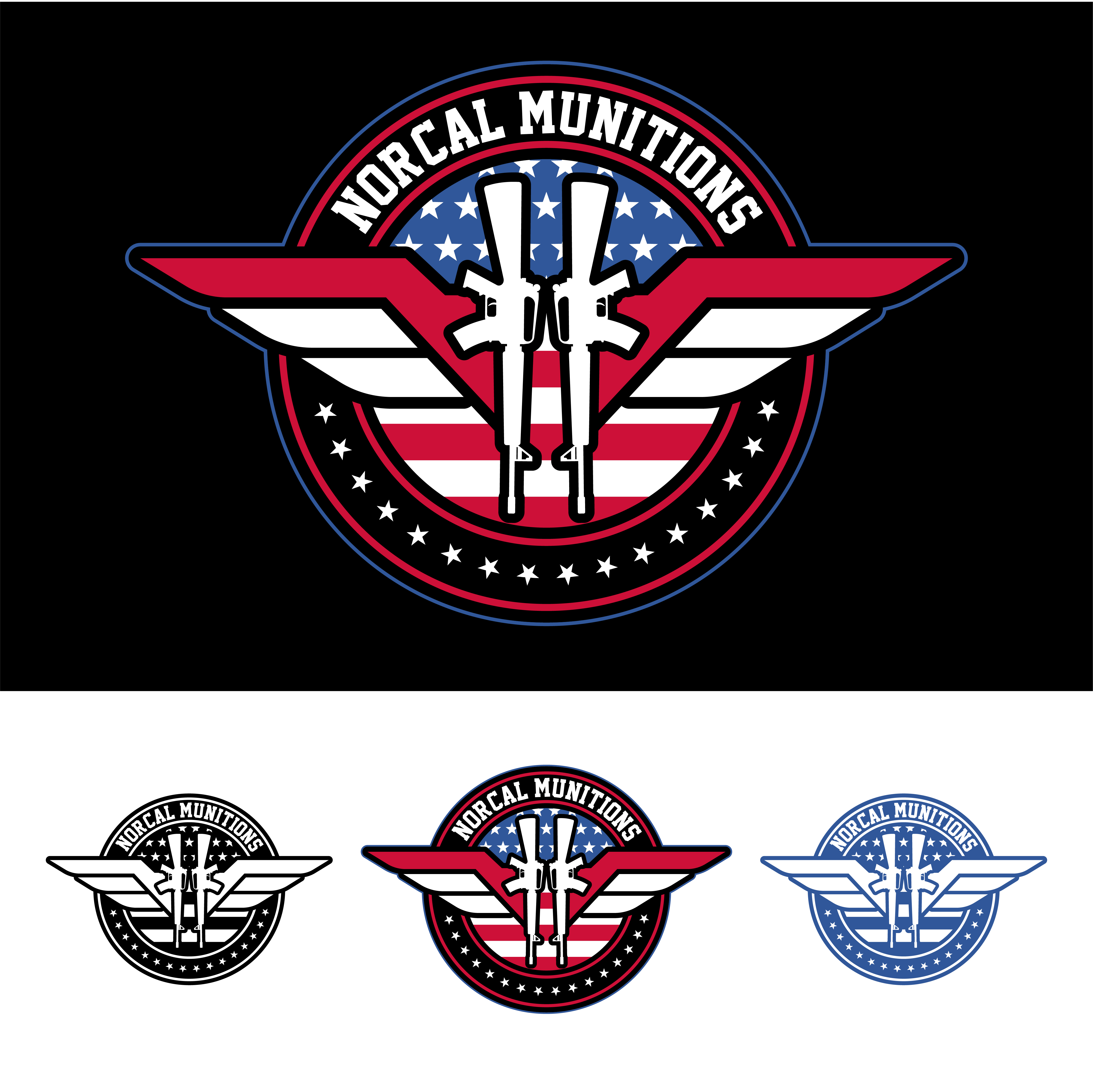 Logo Design by John Mark Arts for DAVIS GUNWORX | Design #36041995