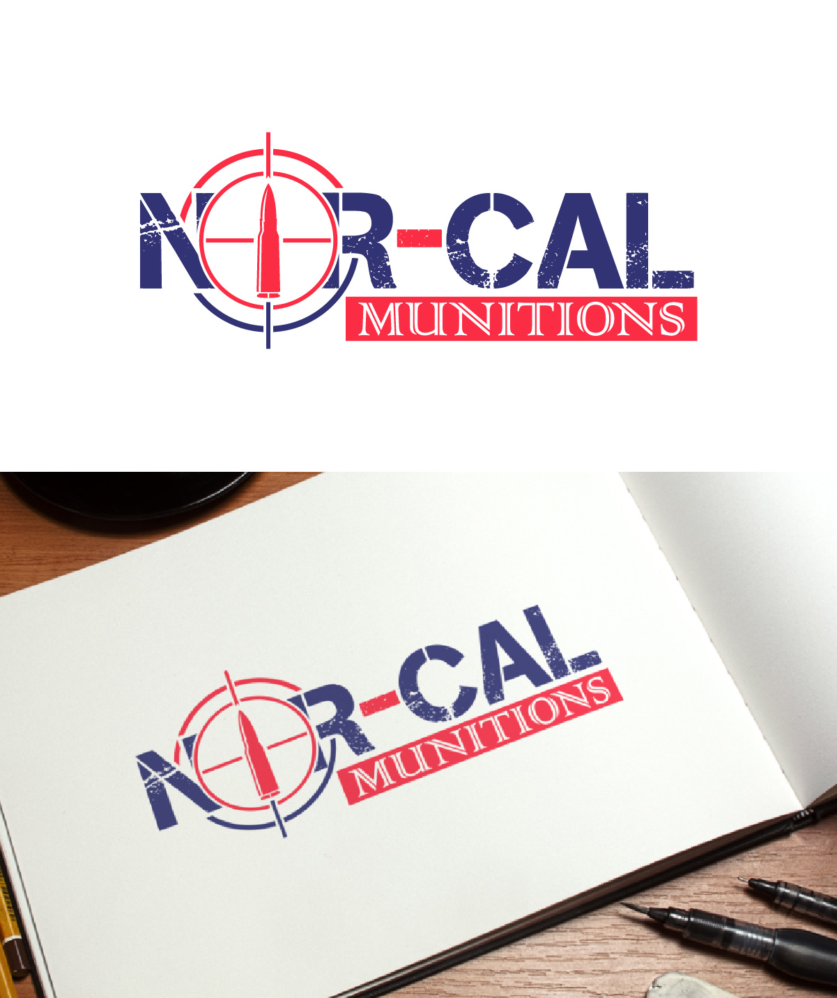 Logo Design by fly  design for DAVIS GUNWORX | Design #36047641