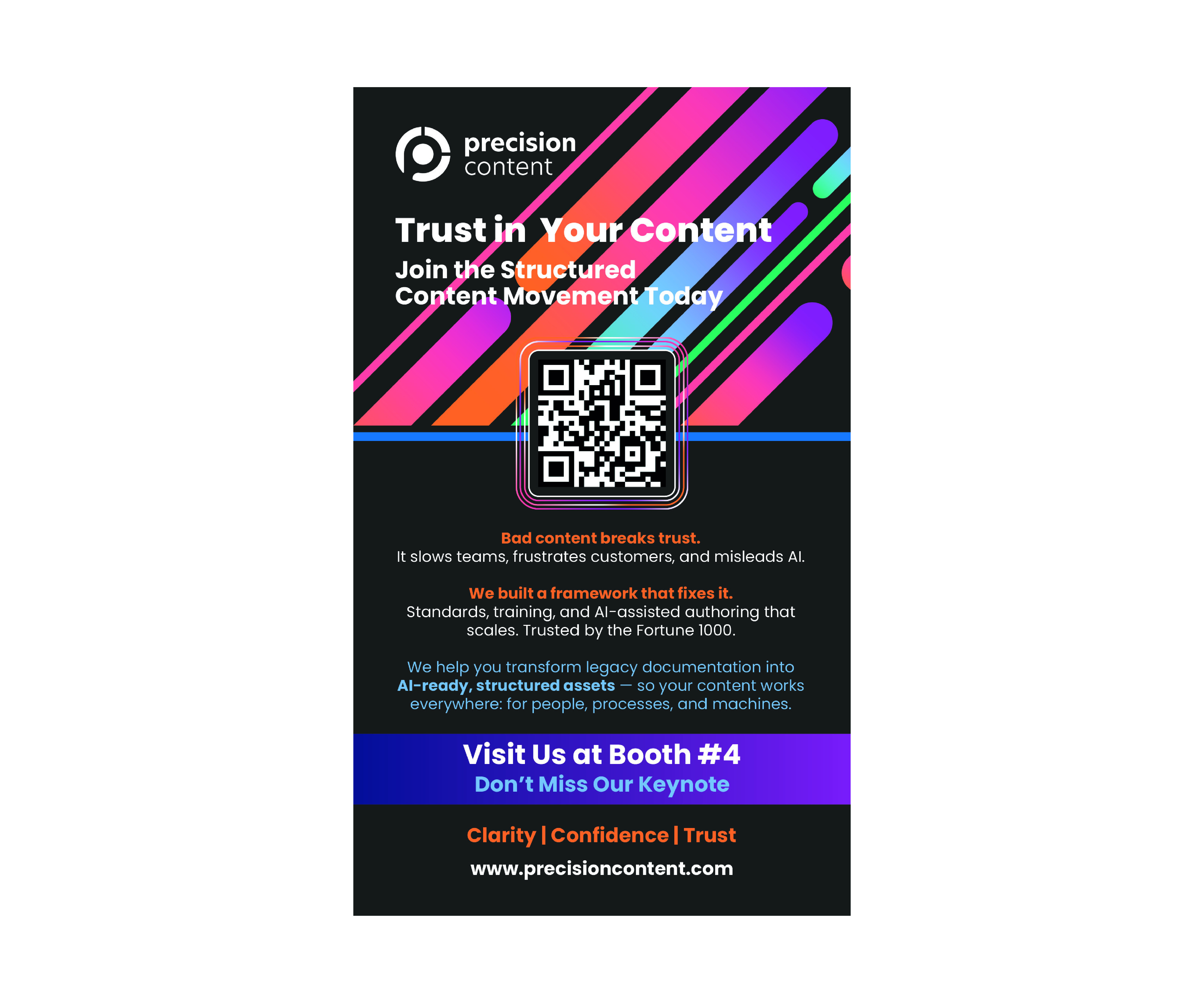 Flyer Design by Peppermint_grafik for Precision Content Authoring Solutions | Design #36056049