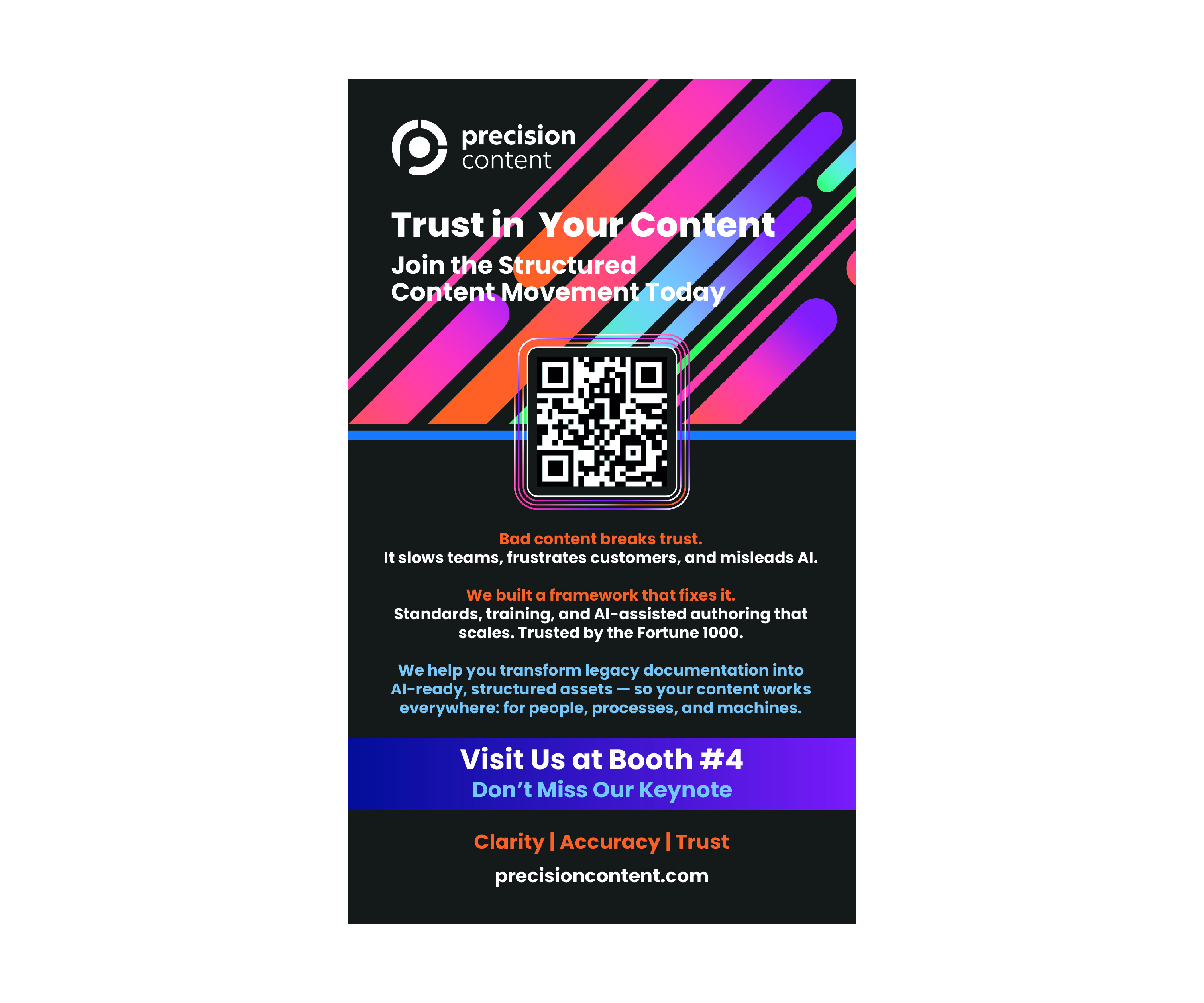 Flyer Design by Peppermint_grafik for Precision Content Authoring Solutions | Design #36056233