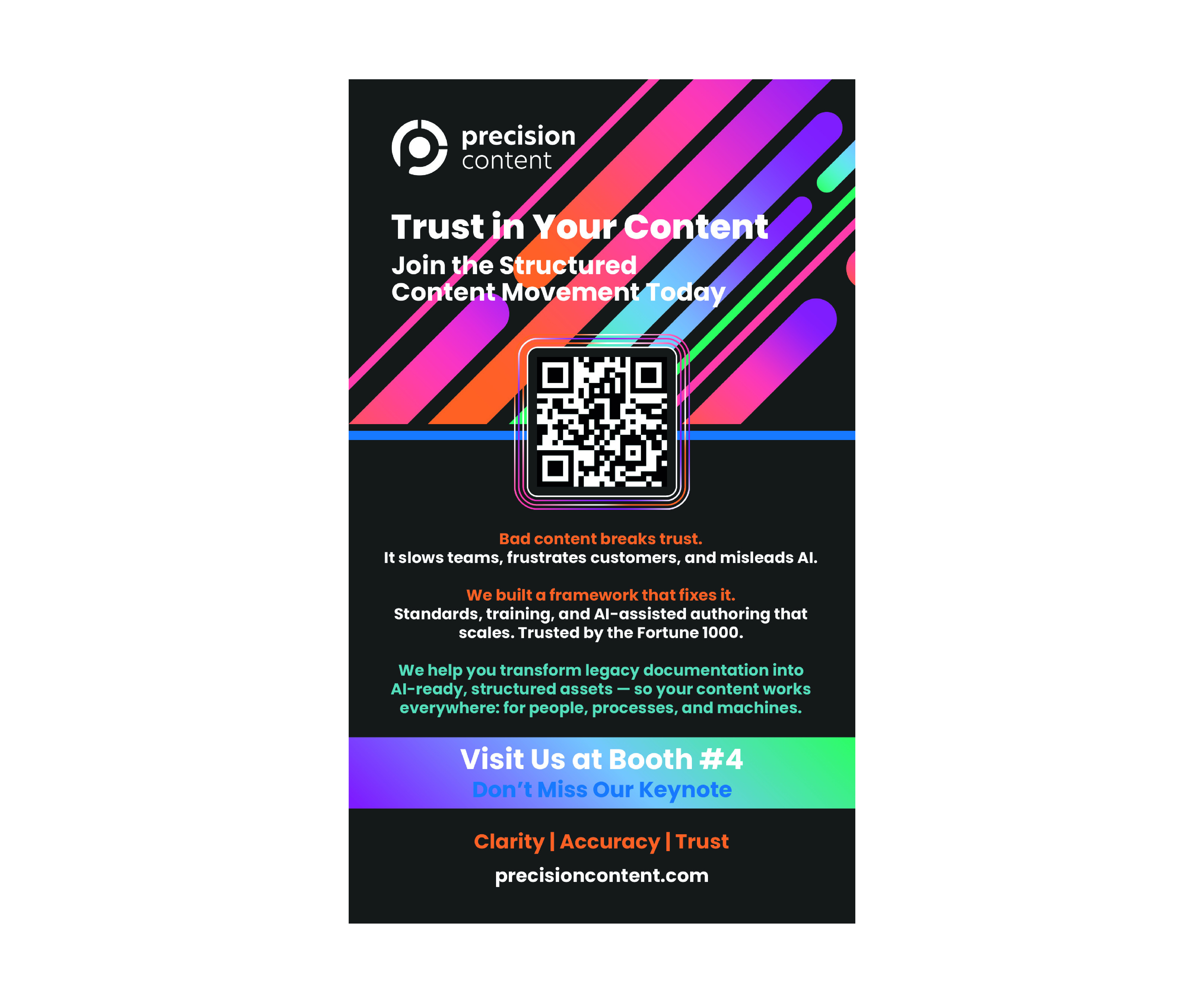 Flyer Design by Peppermint_grafik for Precision Content Authoring Solutions | Design #36056686