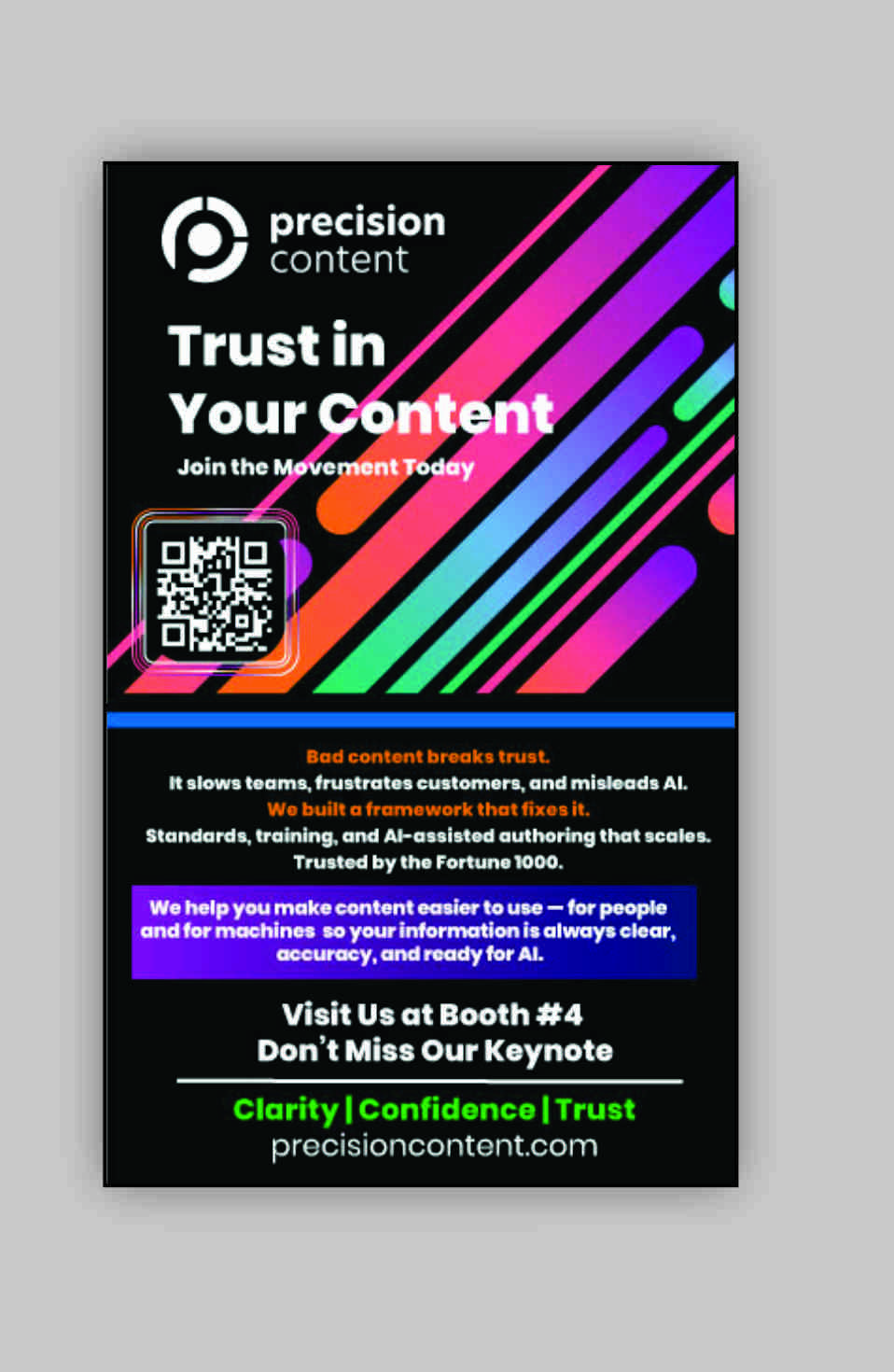 Diseño de Flyer por freelancer75 para Precision Content Authoring Solutions | Diseño #36051752