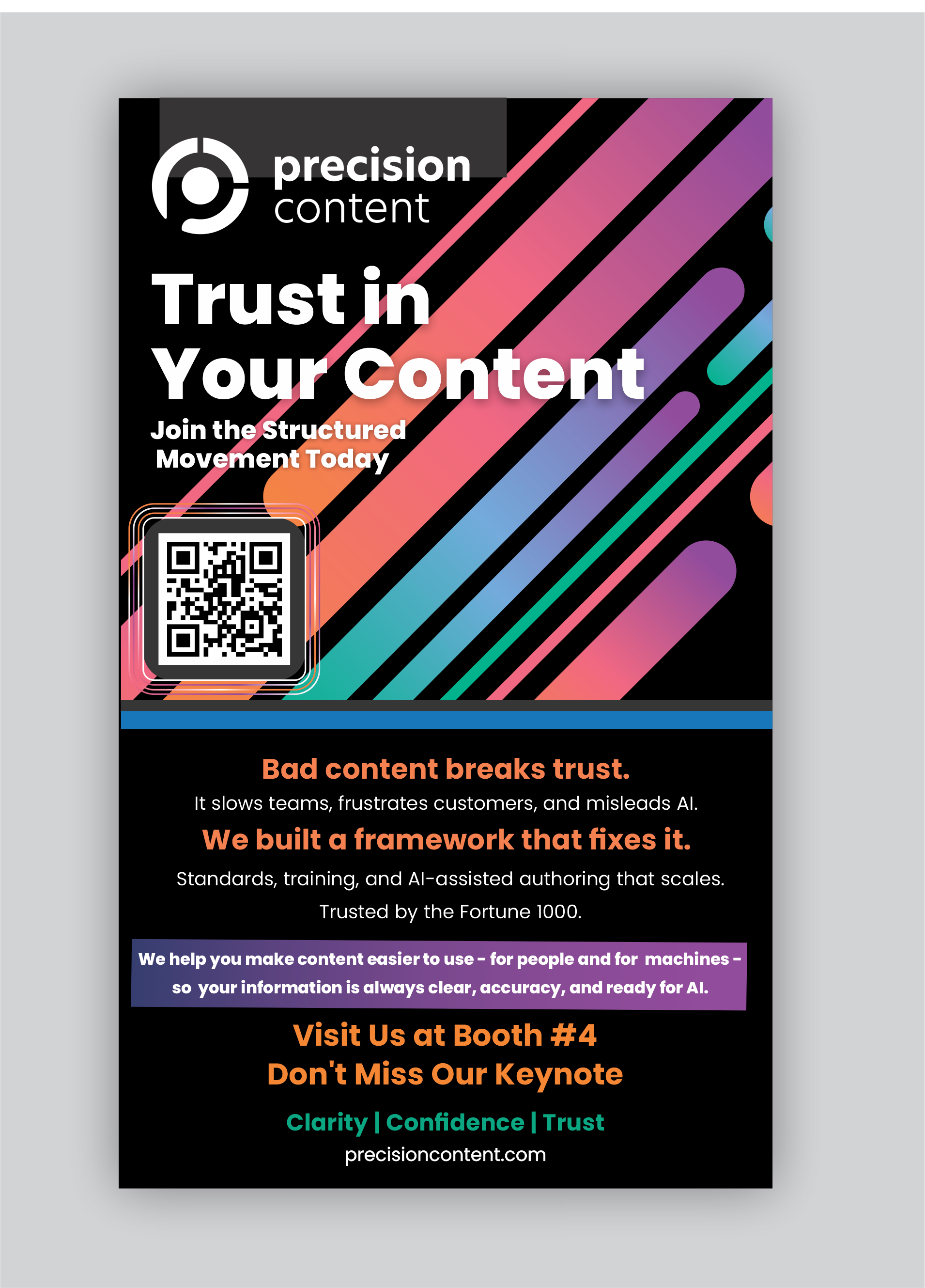 Diseño de Flyer por designer1975 para Precision Content Authoring Solutions | Diseño #36055281