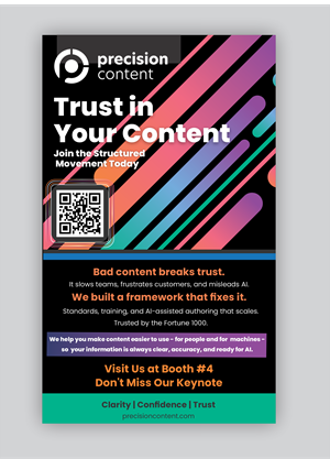 Flyer Design by designer1975 for Precision Content Authoring Solutions | Design: #36055405