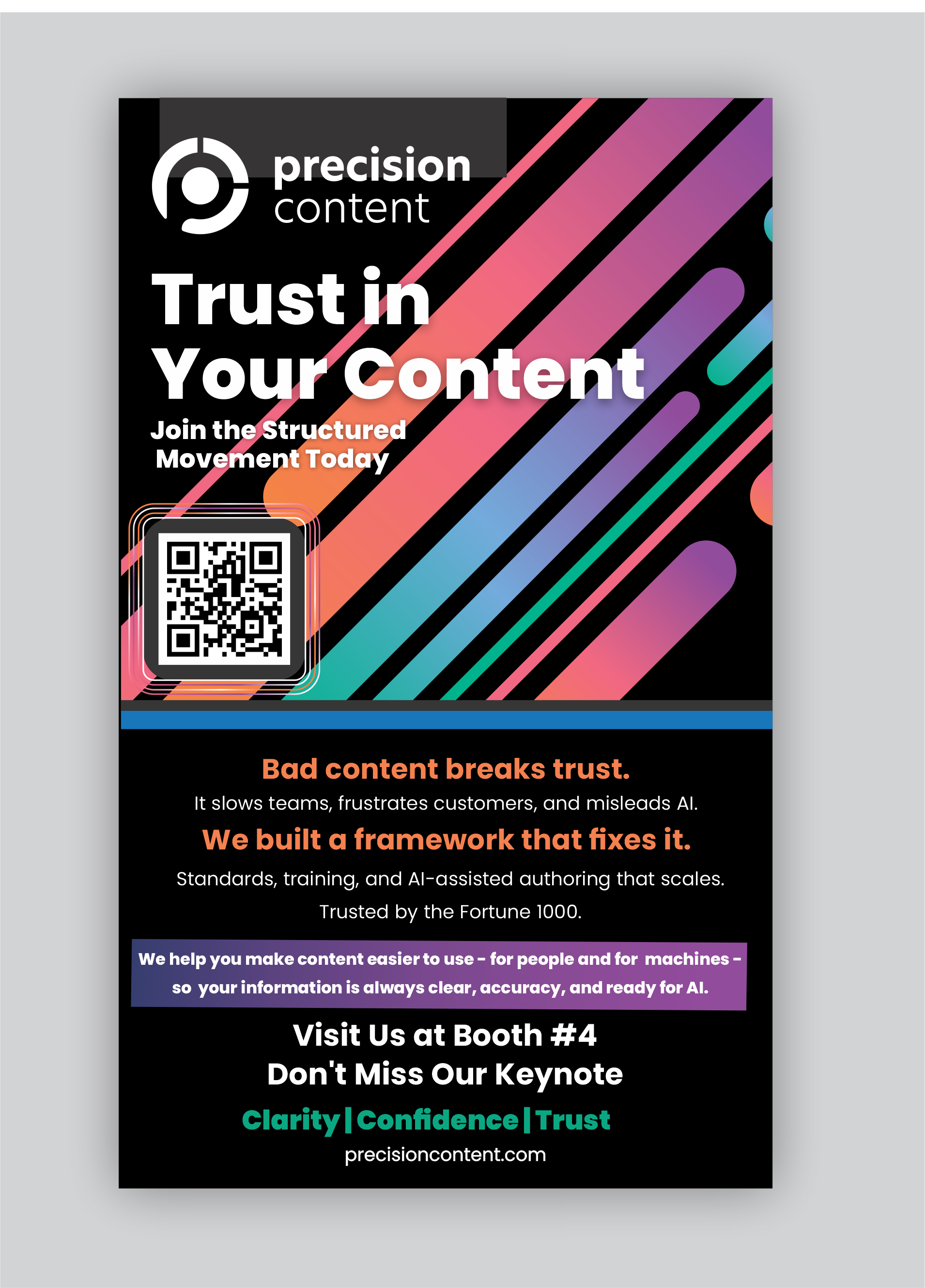 Design de Flyer par freelancer75 pour Precision Content Authoring Solutions | Design #36055694