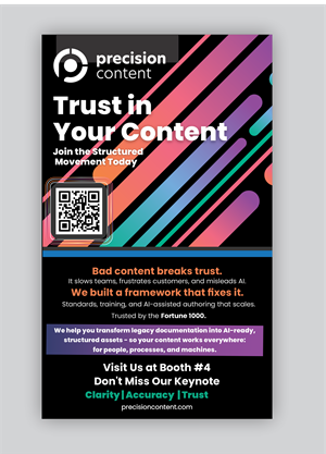 Flyer Design by designer1975 for Precision Content Authoring Solutions | Design: #36055730