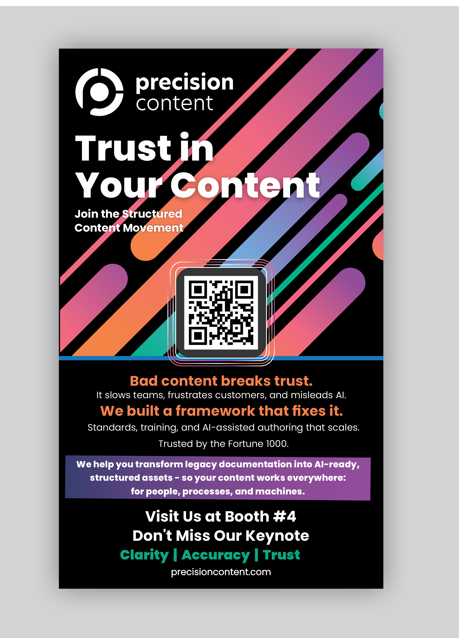 Flyer Design by freelancer75 for Precision Content Authoring Solutions | Design #36056081