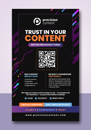Design de Flyer par debdesign pour Precision Content Authoring Solutions | Design : #36053324