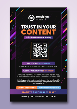 Design de Flyer par debdesign pour Precision Content Authoring Solutions | Design : #36053325
