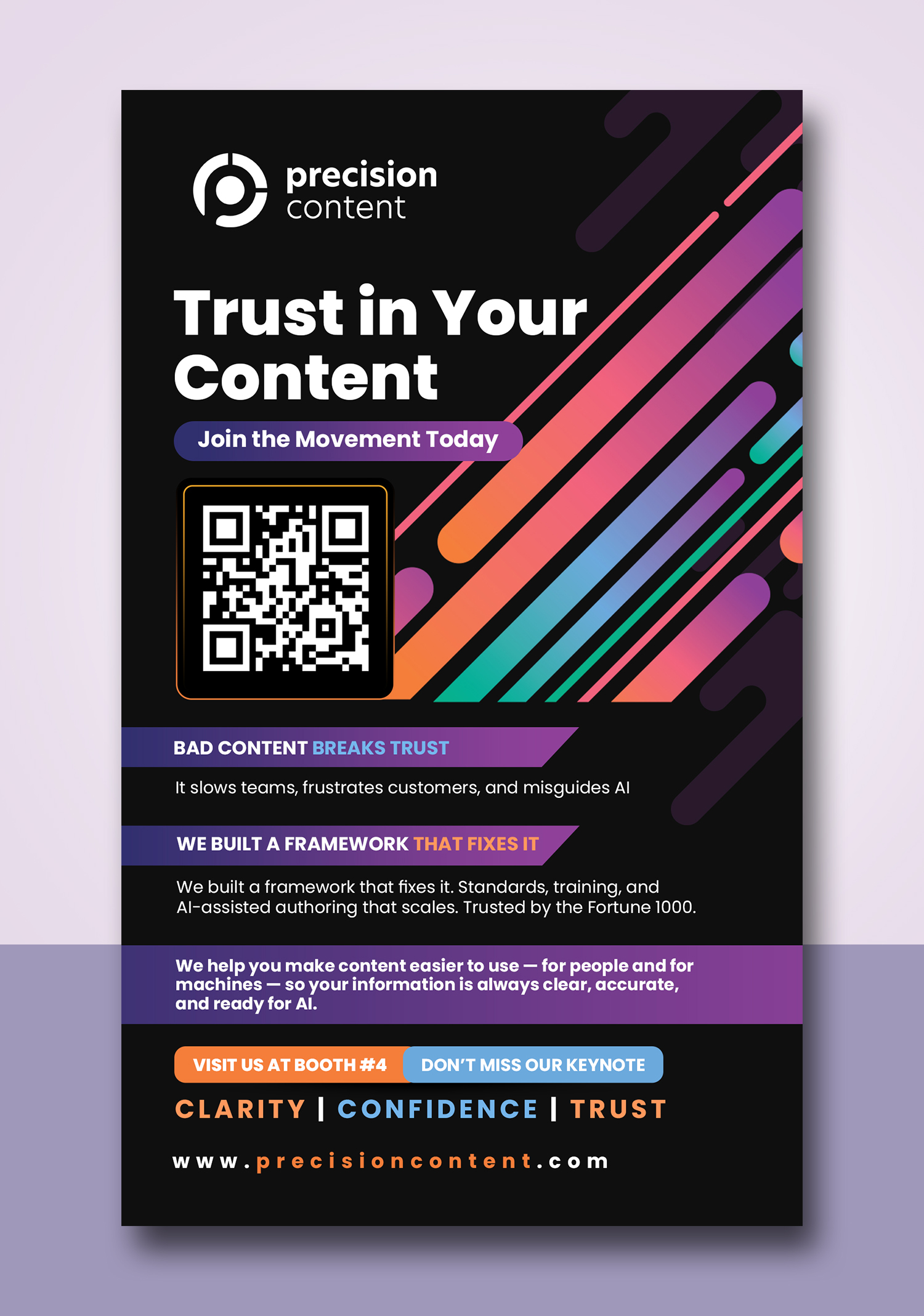 Design de Flyer par debdesign pour Precision Content Authoring Solutions | Design #36053326