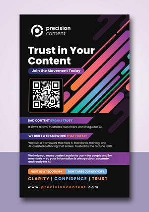 Design de Flyer par debdesign pour Precision Content Authoring Solutions | Design : #36053326