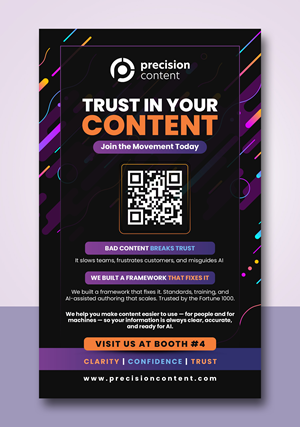 Design de Flyer par debdesign pour Precision Content Authoring Solutions | Design : #36054681