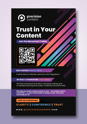 Design de Flyer par debdesign pour Precision Content Authoring Solutions | Design : #36054682