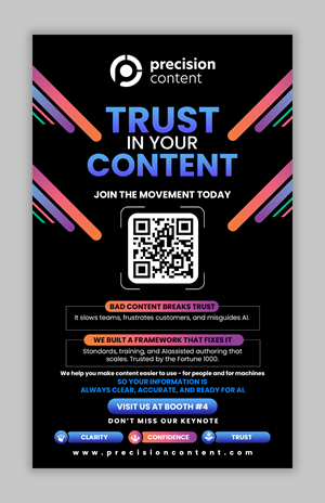 Design de Flyer par debdesign pour Precision Content Authoring Solutions | Design : #36055005